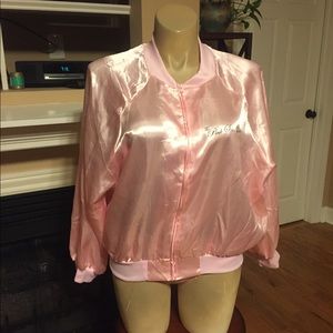 Pink Satin Ladies Costume Jacket